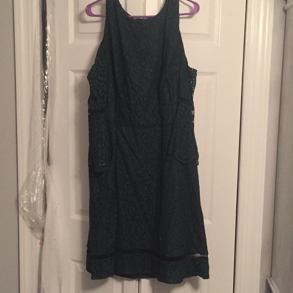 Eliza J Plus Sized Cold Shoulder Dress